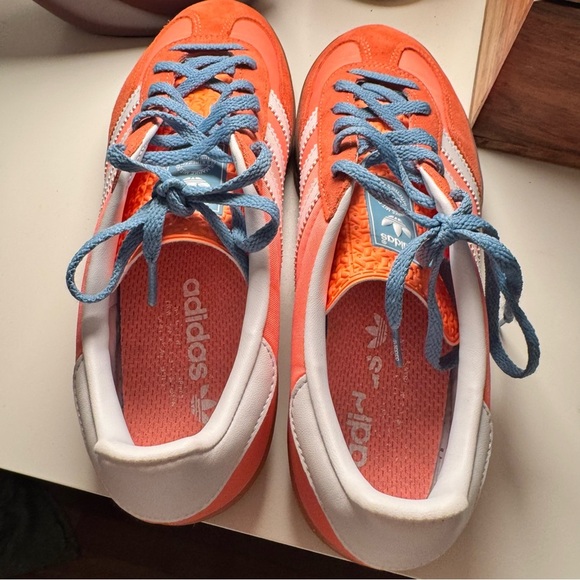 ADIDAS gazelle beam orange gum sneakers - Picture 6 of 7